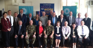 Finner Camp Bundoran, Co. Donegal: Defence Forces participate in Skills for Work Course
