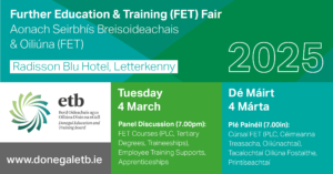 Image of event panel details (2025 FET Fair). 